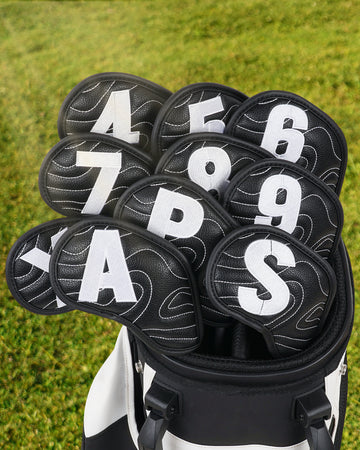 Black Map Texture Iron Cover 10pcs£¨4-9,P,A,S,X£©